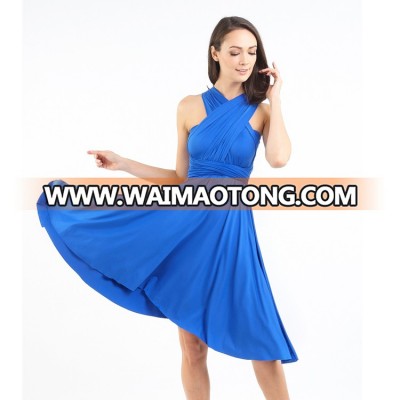 Multiway Convertible Dresses Wrap Anyway Short Infinity Dresses